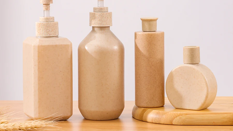 Innovations in bioplastics, Sustainable packaging options, BPA-free wheat straw plastic